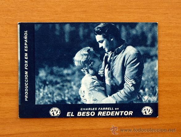 Kino: El beso redentor - Charles Farrell, Joan Bennett - Publicidad Gran Teatro - Alcira