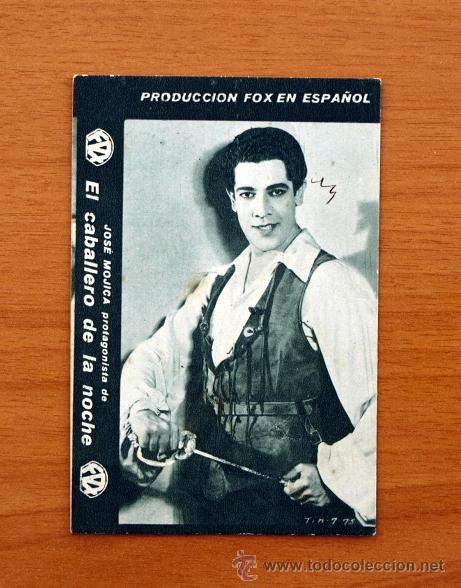  Flyers Publicitaires de films Anciens: El caballero de la noche - Jose Mojica, Mona Maris