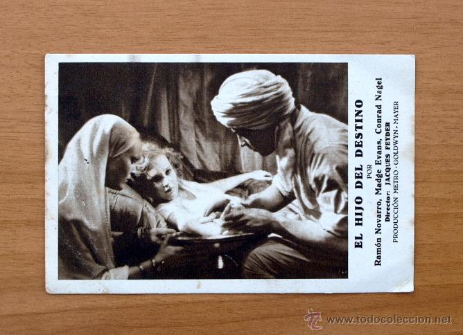  Flyers Publicitaires de films Anciens: El hijo del destino - Ram&oacute;n Novarro, Madge Evans - Publicidad Cinema Ateneu Arenyenc