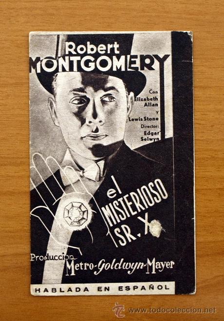 Cine: El misterioso se&ntilde;or X - Robert Montgomery - Foto 1