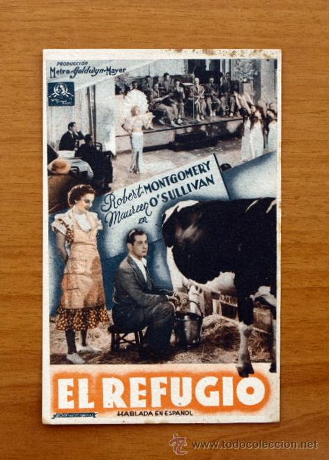 Cine: El refugio - Robert Montgomery, Maureen O&acute;Sullivan - Foto 1