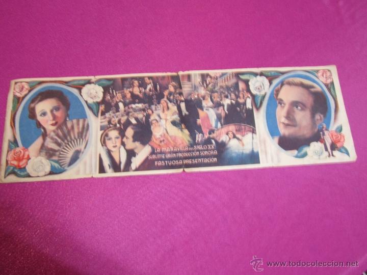 Cine: LA DAMA DE LAS CAMELIAS PROGRAMA DE CINE DOBLE A&Ntilde;OS 30 C2 - Foto 2