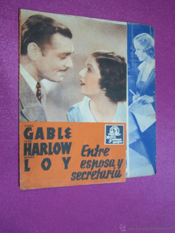 Cine: ENTRE ESPOSA Y SECRETARIA PROGRAMA DE CINE DOBLE C2 34 - Foto 1