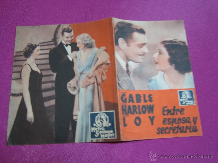 Cine: ENTRE ESPOSA Y SECRETARIA PROGRAMA DE CINE DOBLE C2 34 - Foto 3