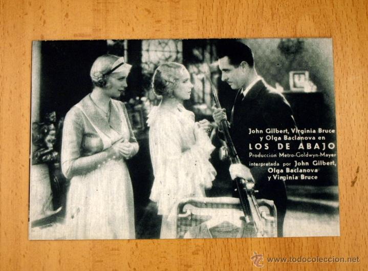 Cine: Los de abajo - John Gilbert, Virginia Bruce - Foto 1