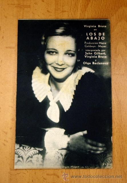 Cine: Los de abajo - John Gilbert, Virginia Bruce - Foto 1