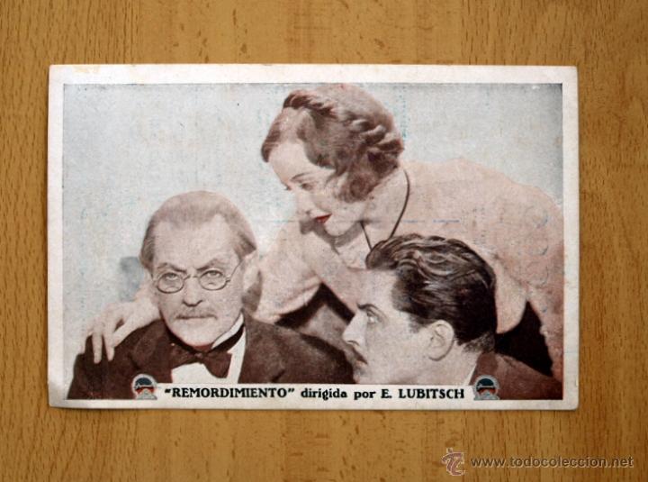 Cine: Remordimiento - Nancy Carroll, Lionel Barrymore - Publicidad Teatro Sala Merce - Arenys de Mar