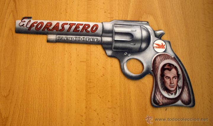Cine: El forastero - Gary Cooper - Programa troquelado - Foto 1