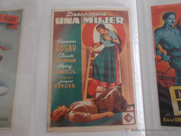 Cine: DESAPARECE UNA MUJER SENCILLO SIN PUBLICIDAD .