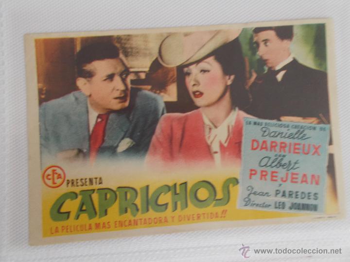 Cine: CAPRICHOS.....SENCILLO SIN PUBLICIDAD . . - Foto 1