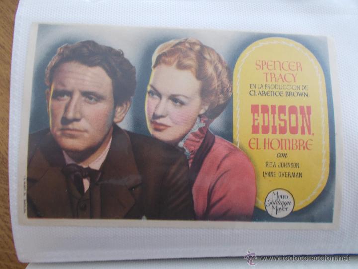 Cine: EDISON EL HOMBRE SENCILLO SIN PUBLICIDAD