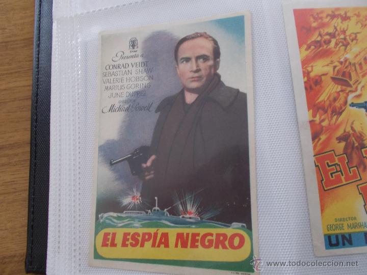 Cine: EL ESPIA NEGRO..... SENCILLO SIN PUBLICIDAD