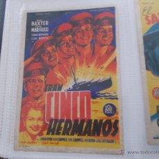 Cine: ERAN CINCO HERMANOS... SENCILLO SIN PUBLICIDAD . Lote 49396984