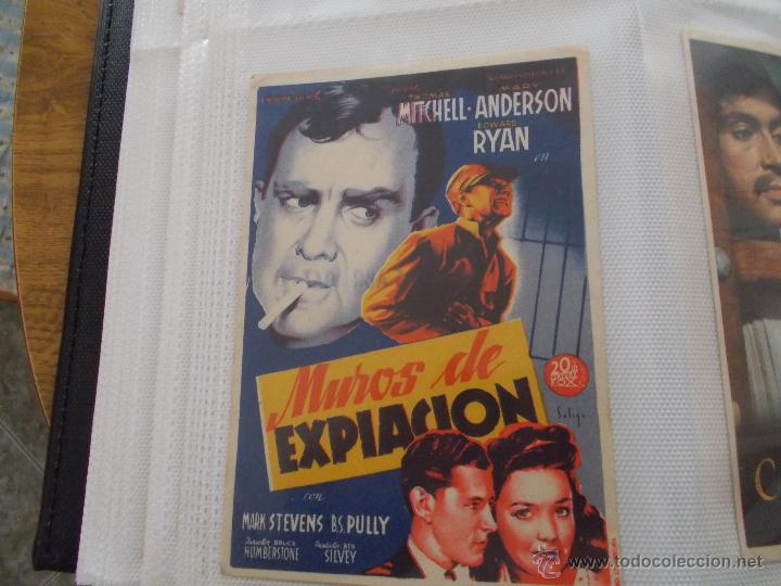 Cinema: MUROS DE EXPIACION SENCILLO SIN PUBLICIDAD.