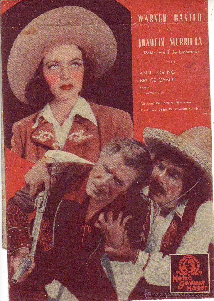 Cine: joaquin murrieta c/p - Foto 2