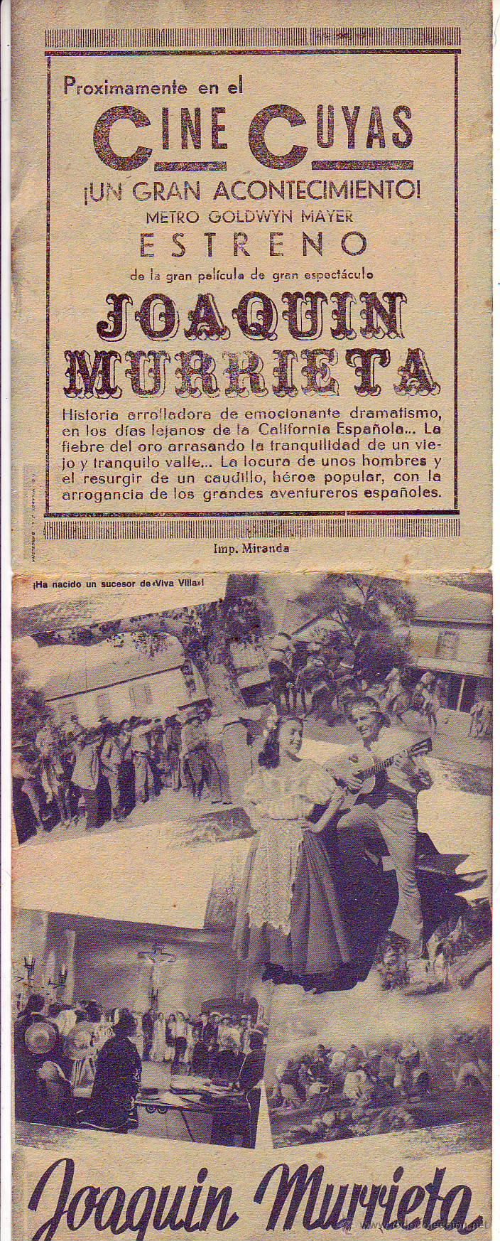 Cine: joaquin murrieta c/p - Foto 3