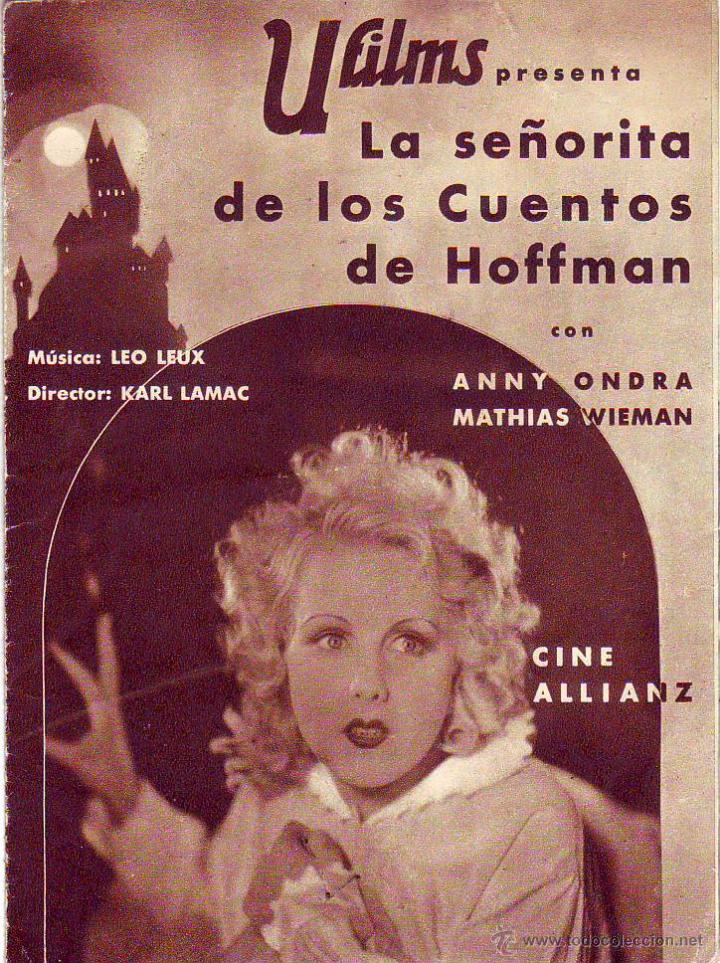 Cine: la se&ntilde;orita de los cuentos de hoffman - Foto 1