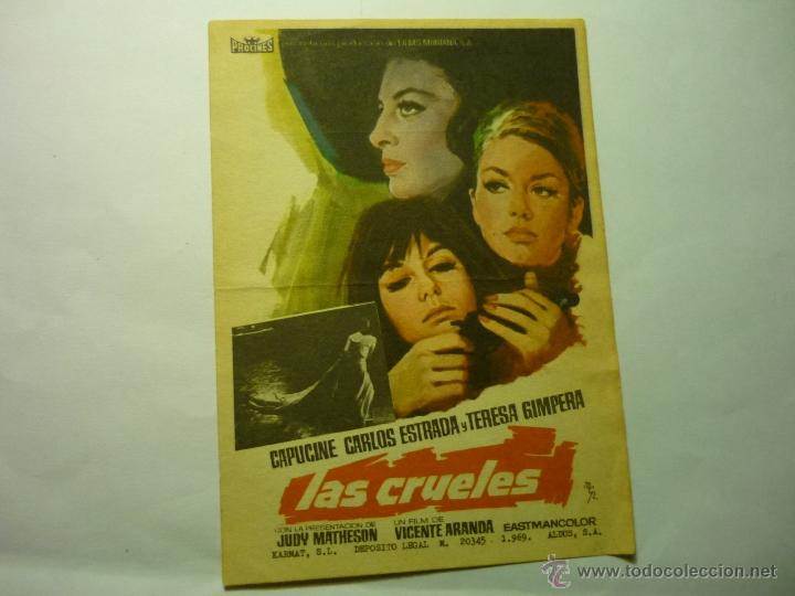 Cine: programa las crueles -capucine.- - Foto 1