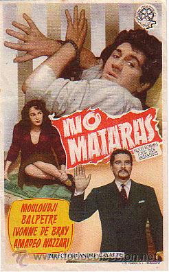 Cine: NO MATARAS - Foto 1