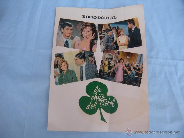 Cine: ROCIO DURCAL LA CHICA DEL TREBOL