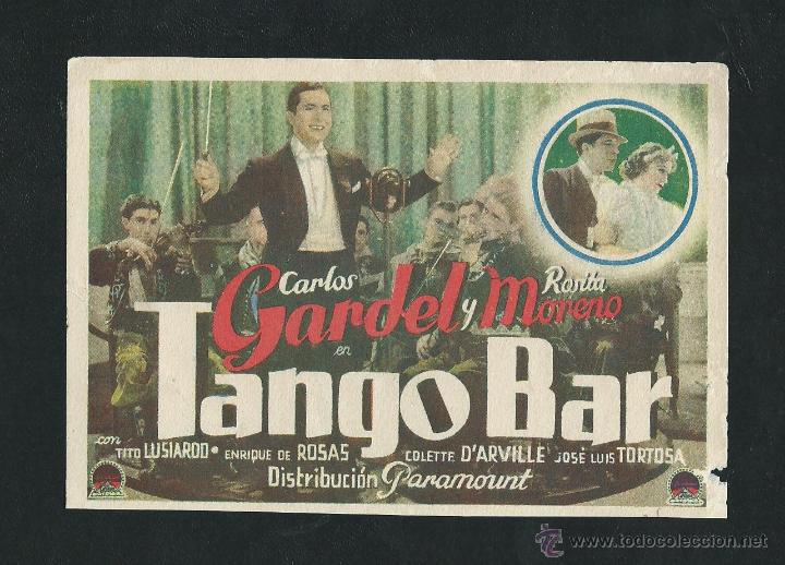 Cine: Carlos Gardel en Tango Bar - Foto 1