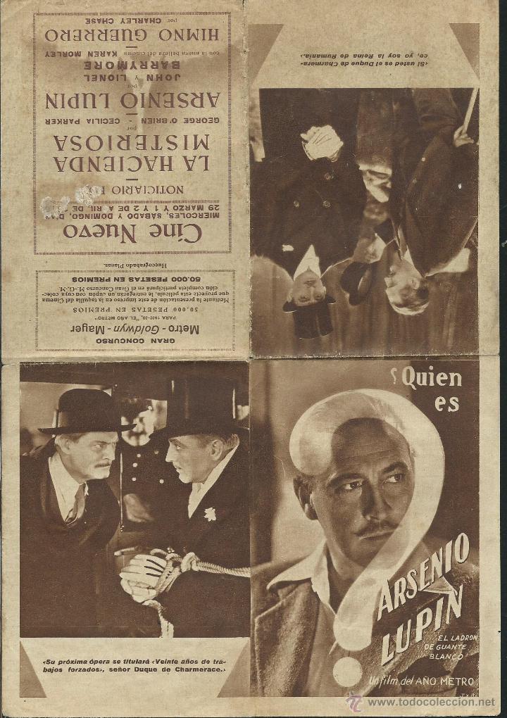 Cine: Arsenio Lupin. - Foto 1