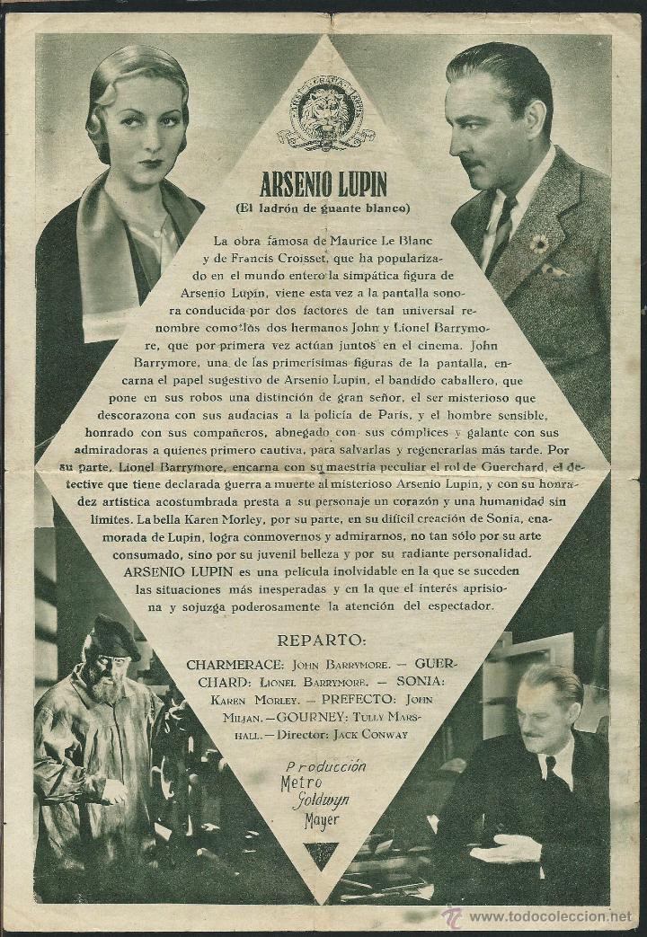 Cine: Arsenio Lupin. - Foto 2