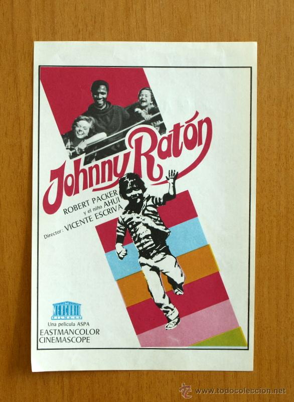 Cine: Johnny rat&oacute;n - Robert Packer, Ahui - Foto 1