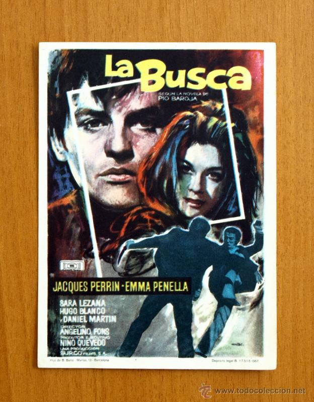 Cine: La busca - Jacques Perrin, Emma Penella - Foto 1