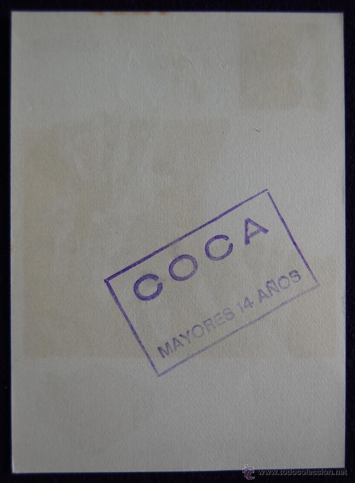 Cine: PROGRAMA DE CINE DE MANO ORIGINAL. EL DESERTOR. MONTGOMERY CLIFT-HARDY KRUGER. COCA. - Foto 2