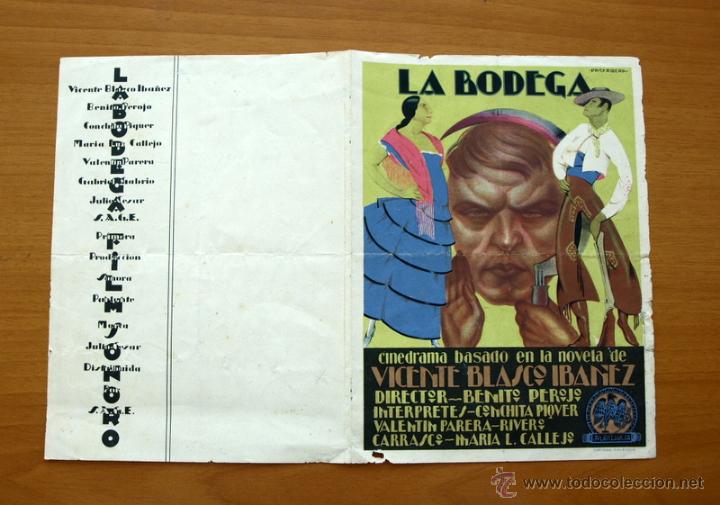 Cine: La bodega - Conchita Piquer, Valentin Parera - Programa de cine - Foto 3