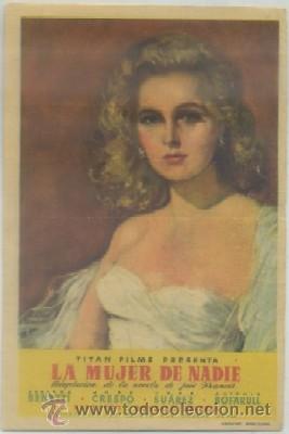 Cine: PROGRAMA DE CINE: LA MUJER DE NADIE PC-3023 - Foto 1