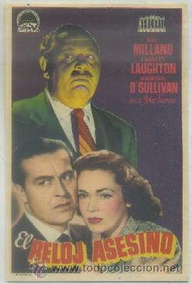 Cine: PROGRAMA DE CINE: EL RELOJ ASESINO PC-3049 - Foto 1