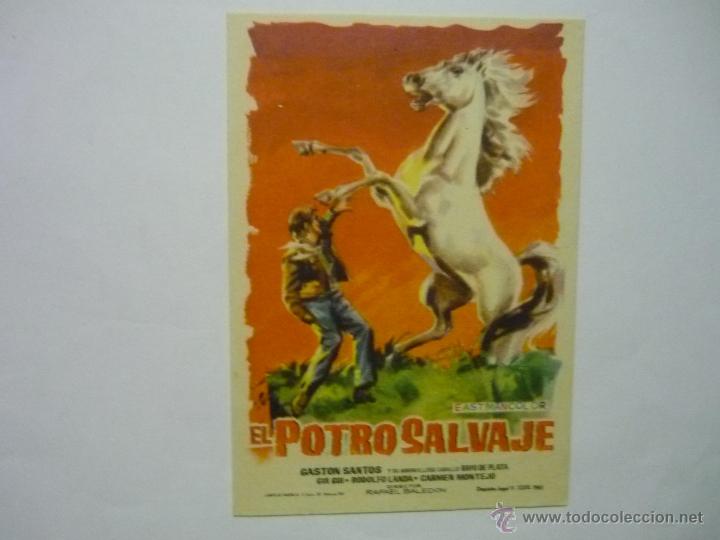 Cine: programa el potro salvaje.- gaston santos - Foto 1