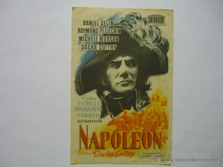 Cine: programa napoleon .-daniel gelin - publicidad cine miramar - Foto 1