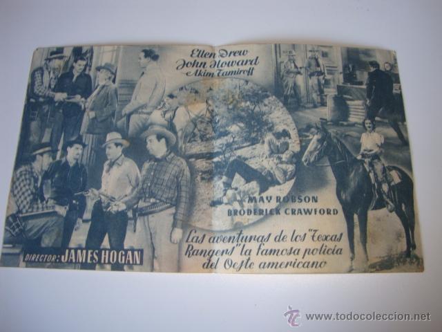 Cine: ANTIGUO FOLLETO CINE PELICULA - Foto 2