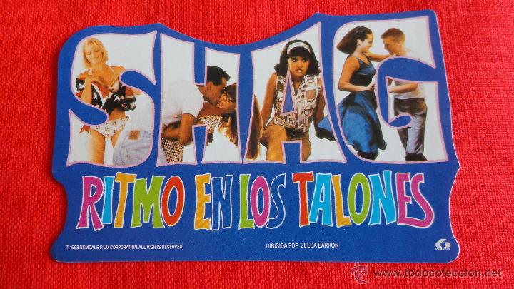 Cine: ritmo en los talones SHAG, pegatina troquelada impecable - Foto 1