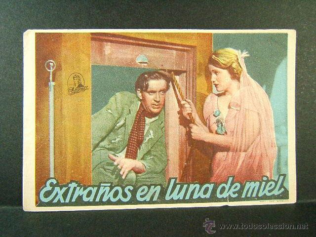 Cine: EXTRA&Ntilde;OS EN LUNA DE MIEL-ALBERT DE COURVILLE-CONSTANCE CUMMINGS-HUGH SINCLAIR-(1930)