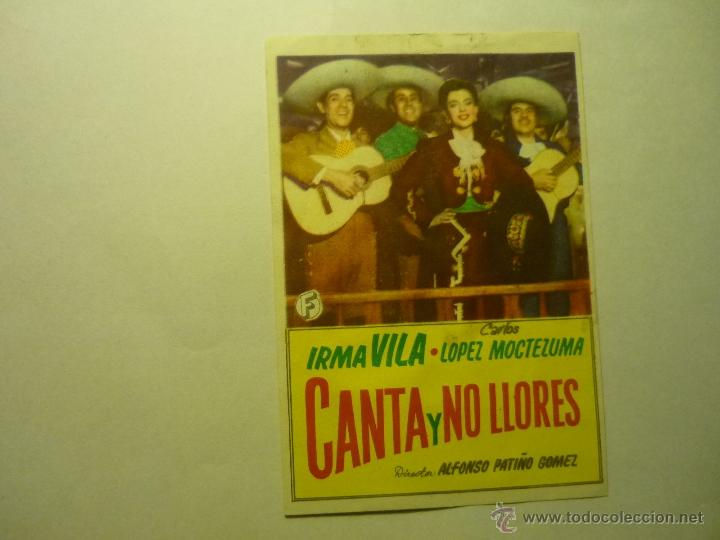 Cine: programa canta y no llores.- irma vila - Foto 1