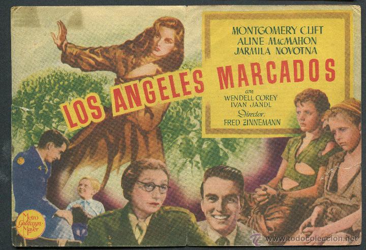 Cine: PROGRAMA LOS ANGELES MARCADOS Y LOS ANGELES PERDIDOS MONTGOMERY CLIFT - Foto 1