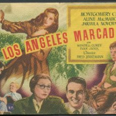 Cine: PROGRAMA LOS ANGELES MARCADOS Y LOS ANGELES PERDIDOS MONTGOMERY CLIFT