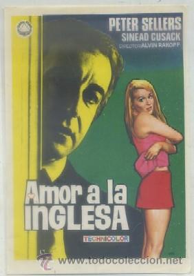 Cine: PROGRAMA DE CINE: AMOR A LA INGLESA PC-3074 ,5 - Foto 1