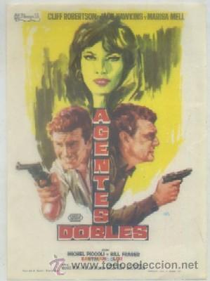 Cine: PROGRAMA DE CINE: AGENTES DOBLES PC-3108 - Foto 1