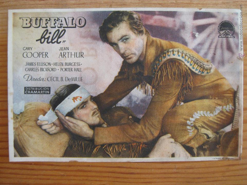 Cine: BUFFALO BILL - CON PUBLICIDAD 1945 - Foto 1