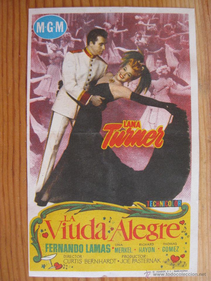 Cine: LA VIUDA ALEGRE - CON PUBLICIDAD - Foto 1