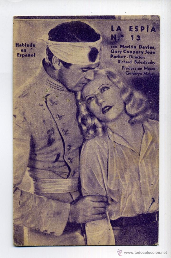 Cine: LA ESP&Iacute;A N&ordm; 13, con Gary Cooper. - Foto 1