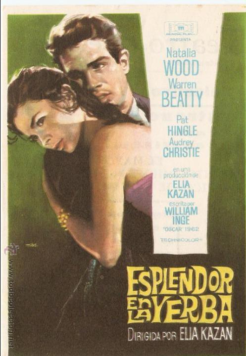 Kino: ESPLENDOR EN LA YERBA - NATALI NATALIA WOOD, WARREN BEATTY -MAC -TEATRO CENTRAL MOR&Oacute;N DE LA FRONTERA