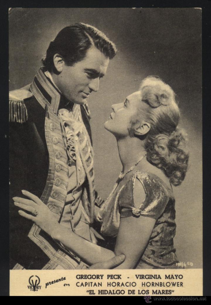  Flyers Publicitaires de films Anciens: Q-00617- EL HIDALGO DE LOS MARES (Captain Horatio Hornblower) TEATRO CERVANTES - MALAGA