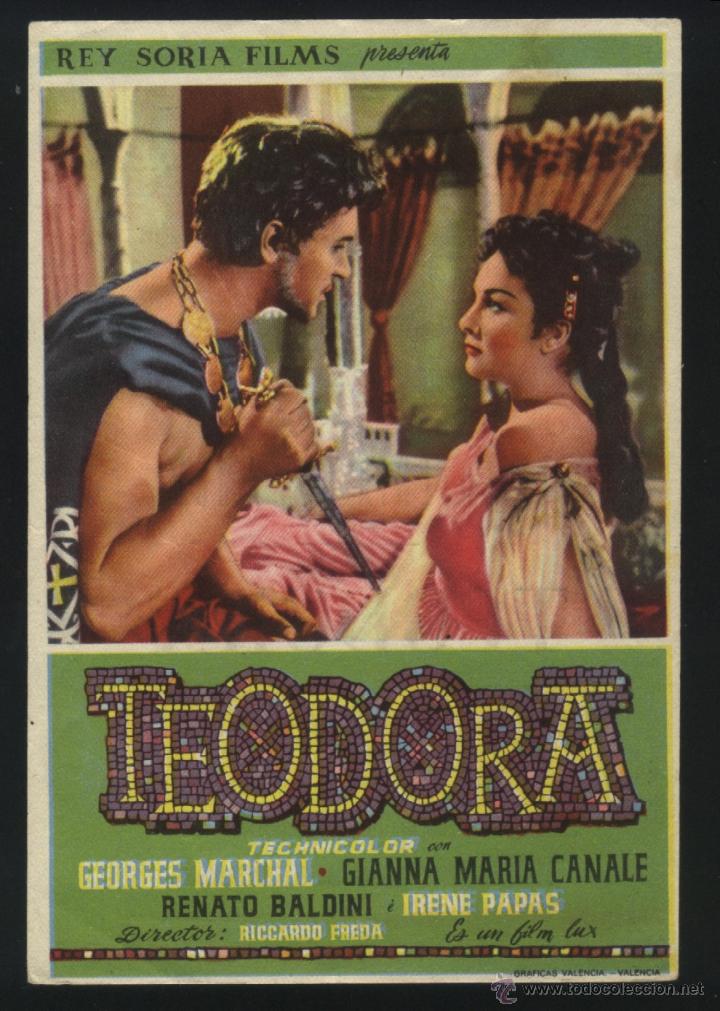  Flyers Publicitaires de films Anciens: Q-05612- TEODORA, EMPERATRIZ DE BIZANCIO (CINE ORIENTE - TONA) Georges Marchal
