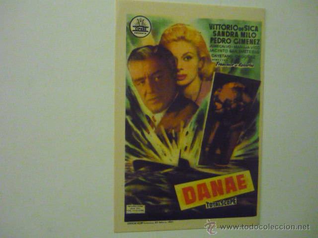 Cine: PROGRAMA DANAE -VITTORIO DE SICA -PUBLICIDAD - Foto 1